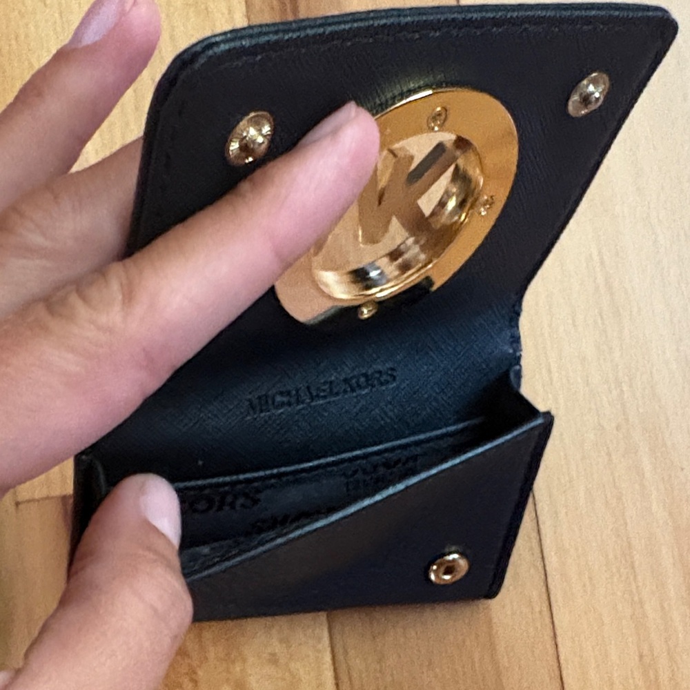 Michael Kors Black and Gold Wristlet Set - Picture 5 of 5